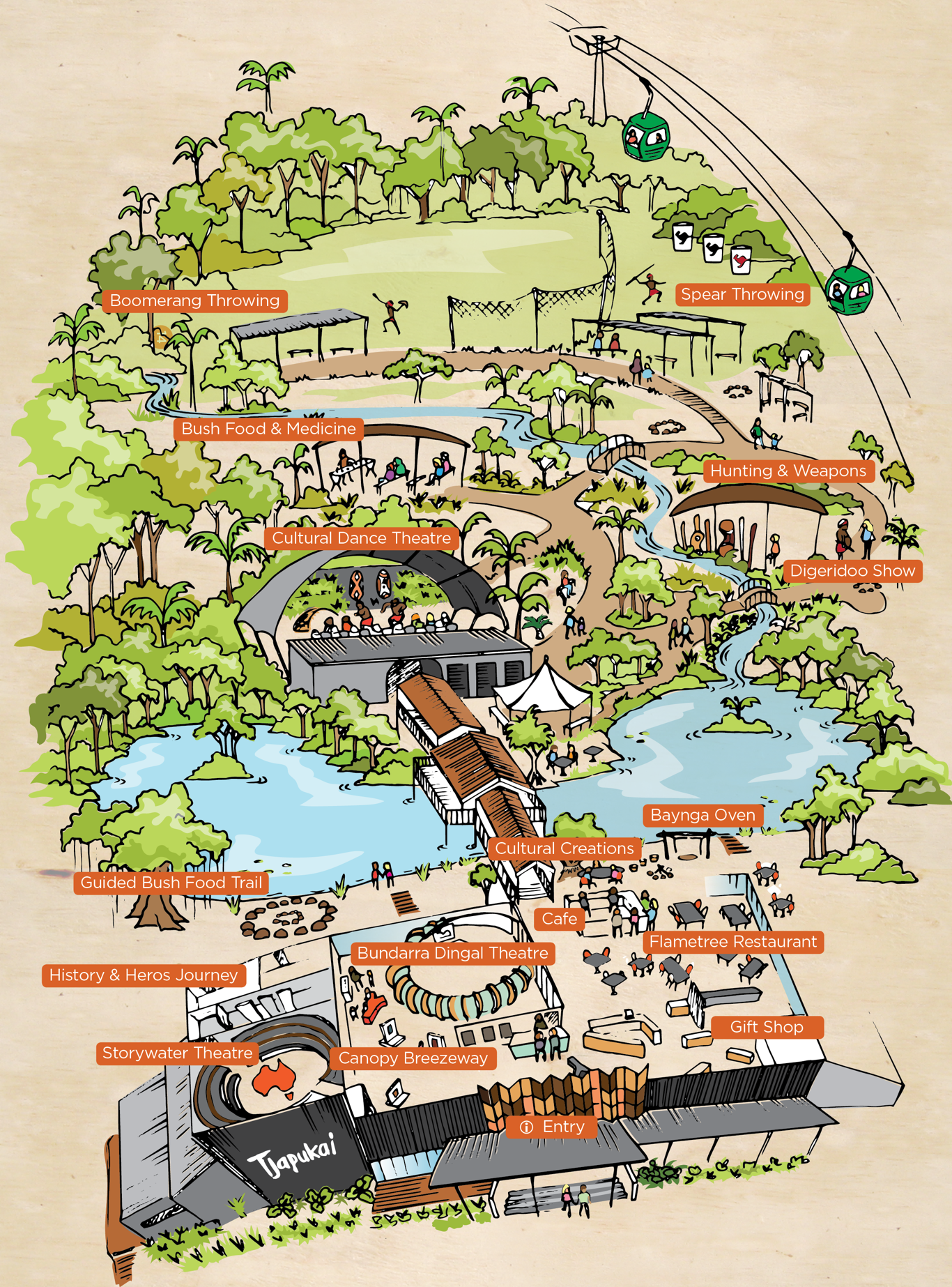 Tjapukai_Park_Map_Portrait